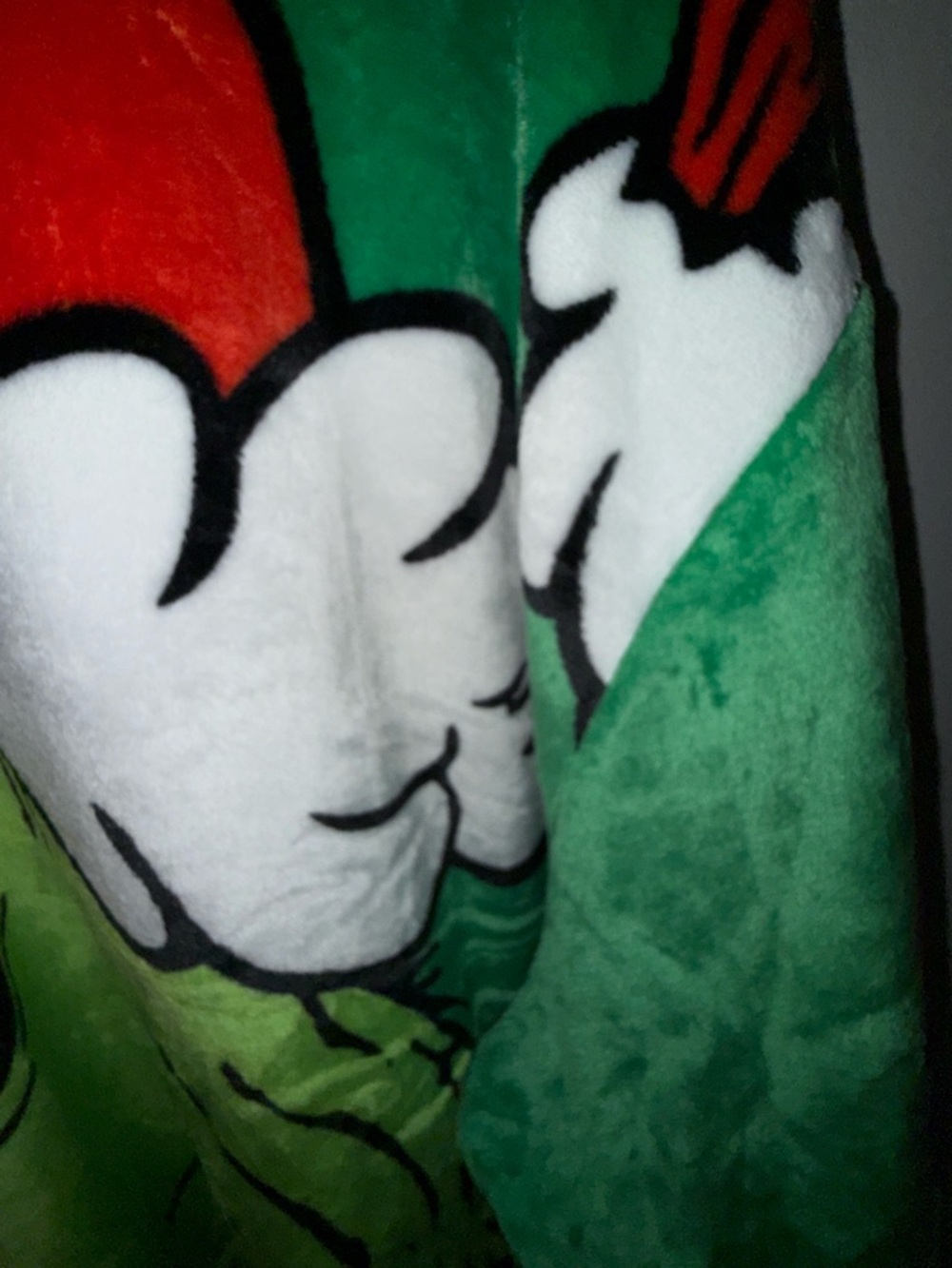 The Grinch Oversized Hoodie w Pockets OSFM BNWT - Picture 6 of 8